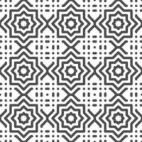 abstrakt sömlös prick arabisk stjärna former mönster. abstrakt geometriskt mönster för olika designändamål. vektor