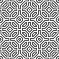 abstrakta sömlösa åttkantiga fyrkantiga former mönster. abstrakt geometriskt mönster för olika designändamål. vektor