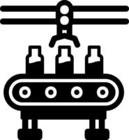 Wasser Fabrik Vektor Symbol