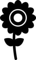 Symbol für Blumenvektor vektor