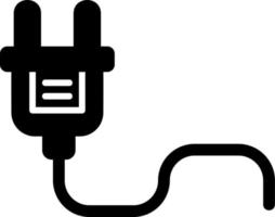 Plug-Vektor-Symbol vektor