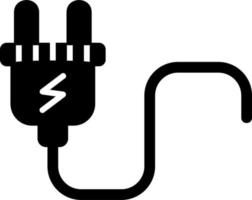 Plug-Vektor-Symbol vektor