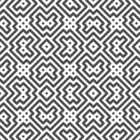 abstrakta sömlösa roterade symmetriska fyrkantiga former mönster. abstrakt geometriskt mönster för olika designändamål. vektor