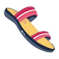 modisch Damen Slipper vektor