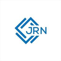 jrn brev logotyp design på vit bakgrund. jrn kreativ cirkel brev logotyp begrepp. jrn brev design. vektor