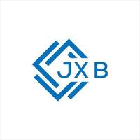 jxb brev logotyp design på vit bakgrund. jxb kreativ cirkel brev logotyp begrepp. jxb brev design. vektor