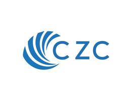 czc brev logotyp design på vit bakgrund. czc kreativ cirkel brev logotyp begrepp. czc brev design. vektor