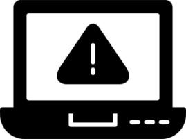 Laptop Virus Vektor Symbol