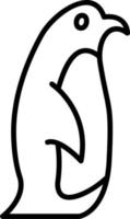 Pinguin-Vektor-Symbol vektor