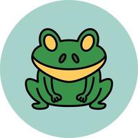 Frosch-Vektor-Symbol