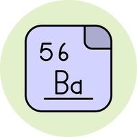 Barium Vektor Symbol