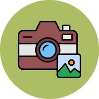 Fotografie-Vektor-Symbol vektor