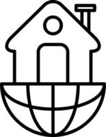 Zuhause kostenlos Vektor Symbol