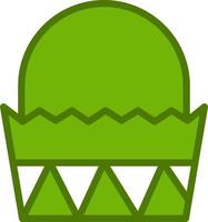 groß Bonbon Vektor Symbol