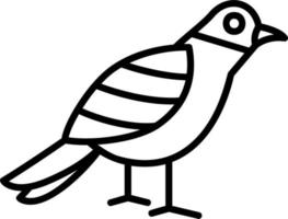 Spatz Vektor Symbol