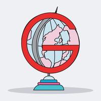 Globus Illustration Vektor kostenlos Vektor