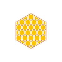 mönster hexagonal vektor illustration isolerat på vit bakgrund.