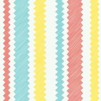 söt mönster geometrisk ikat akvarell.kvadrat Ränder sicksack- mönster blå gul rosa vit pastell bakgrund. abstrakt, vektor, illustration.för textur, kläder, inslagning, dekoration, matta, tapeter. vektor