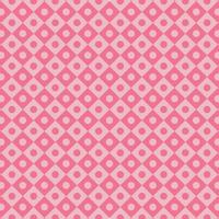 sömlös söt härlig mönster vektor härlig söt geometrisk fyrkant cirkel mönster rosa pastell Färg alla hjärtans dag. bakgrund mimimal valentine dag kärlek begrepp tapet rosa bakgrund.