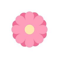 bunt Vektor abstrakt Blume Symbol Logo. einfach minimal eben Kunst Stil zum Banner, Poster, Förderung, Netz Grundstück, online Einkaufen, Werbung.