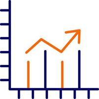 tillväxt vektor ikon