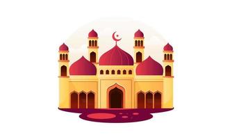 schön Ramadan kareem Moschee Vektor Illustration