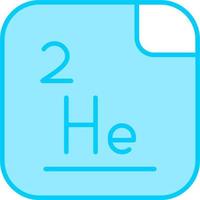 Helium Vektor Symbol