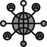Netzwerk Vektor Symbol
