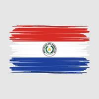 paraguay flagga vektor