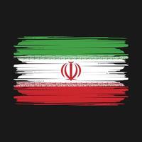 Iran flagga vektor