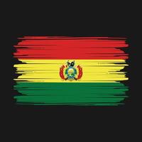 Bolivien Flaggenvektor vektor