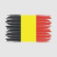 Belgien flagga vektor