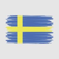 sverige flagga vektor