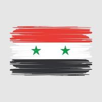 syrien flagga vektor