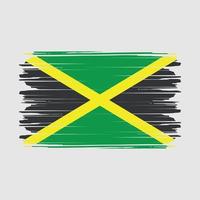 Jamaica flagga vektor