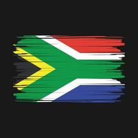 Sydafrika flagga vektor