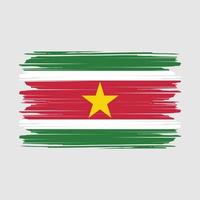 surinam flagga vektor