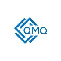 qmq brev logotyp design på vit bakgrund. qmq kreativ cirkel brev logotyp begrepp. qmq brev design. vektor