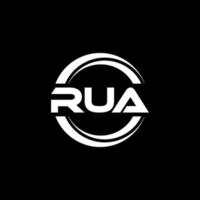 rua Brief Logo Design im Illustration. Vektor Logo, Kalligraphie Designs zum Logo, Poster, Einladung, usw.