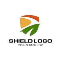 Schild Logo Design Vektor Vorlage