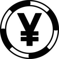 Yen welche können leicht bearbeiten oder ändern vektor