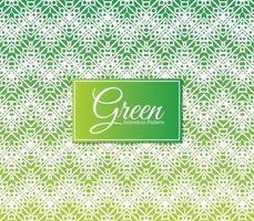 grön abstrakt geometrisk mönsterdesign vektor