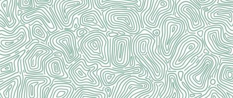 abstrakt linje konst bakgrund vektor. minimalistisk penna hand dragen kontur klotter klottra grön rader stil bakgrund. design illustration för tyg, skriva ut, omslag, baner, dekoration, tapet. vektor