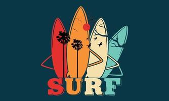 Kalifornien los Engel Surfen T-Shirt Design. Surfen motivierend Typografie T-Shirt kreativ Kinder, vektor