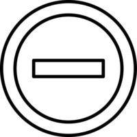 das Autobahn Code Vektor Symbol