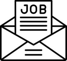 Job Angebot Vektor Symbol