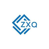 zxq Technologie Brief Logo Design auf Weiß Hintergrund. zxq kreativ Initialen Technologie Brief Logo Konzept. zxq Technologie Brief Design. vektor