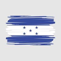 honduras flagga borsta vektor