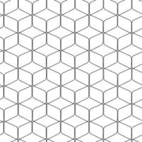 abstrakta geometriska hexagoner ordnade mönster vektorgrafik vektor