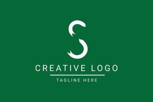 modern kreativ Brief s Vektor Logo Design. minimalistisch eben Linie Logo Design Vorlage. Monogramm Logo Design.